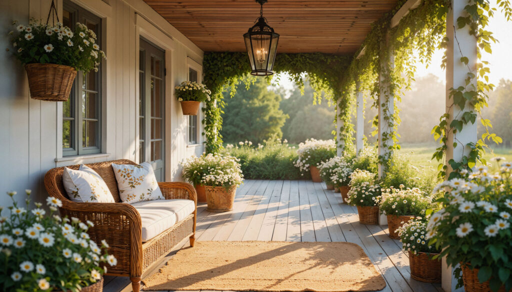 renovar o quintal varanda encantadora com flores